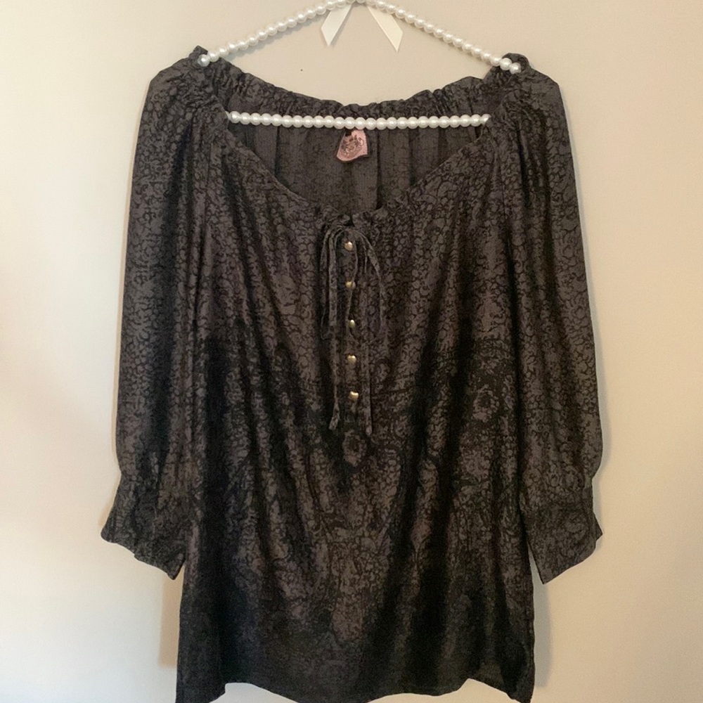Juicy Couture 100% Silk Blouse